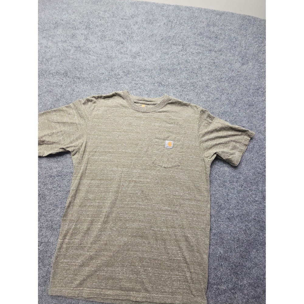 Carhartt T-Shirt Men's Size Large Tall Crew Neck Pocket Original Fit